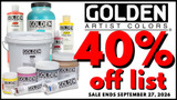 Select GOLDEN Products 40% off MSRP