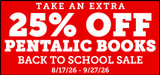 Pentalic Sketchbooks Extra 25% off