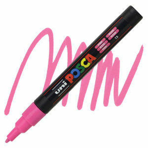posca POSCA Paint Marker, PC-3M Fine Bullet, Pink