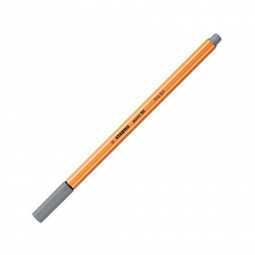 Stabilo STABILO point 88 Pen, Medium Cold Grey