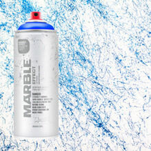  Montana Cans MARBLE EFFECT Spray Paint, 400ml, Blue 
