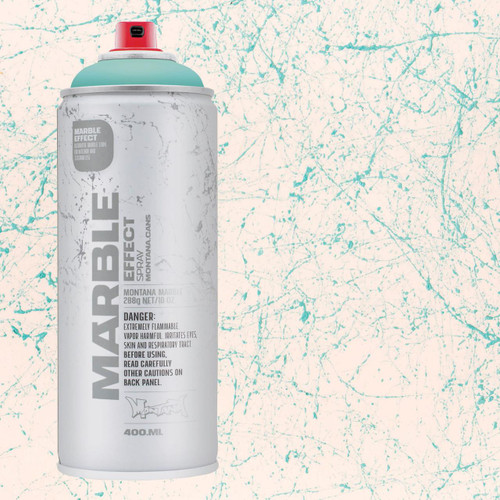  Montana Cans MARBLE EFFECT Spray Paint, 400ml, Pastel Green 