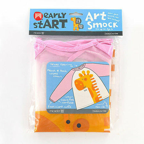 Micador early stART Art Smock, Pink, Canadian Label