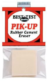 GRAFIX Grafix Rubber Cement Pick-Up, Rubber Cement & Friskit Remover, 2"x2"