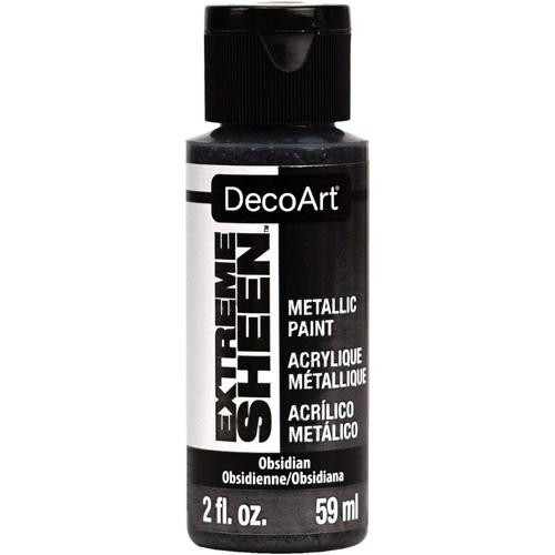 decoart DecoArt Extreme Sheen Acrylic Colors, 2 oz, Obsidian