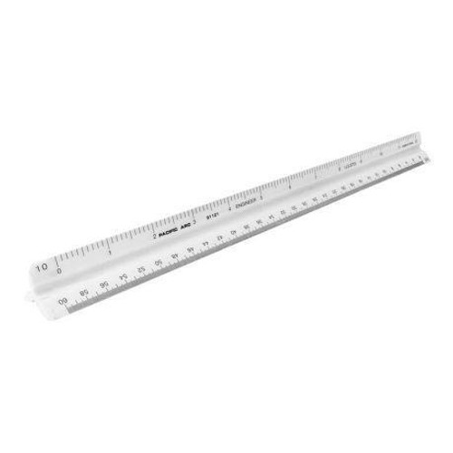 Pacific Arc, Inc. Pacific Arc - Scholastic Triangular Engineering Scale Plastic 12" 