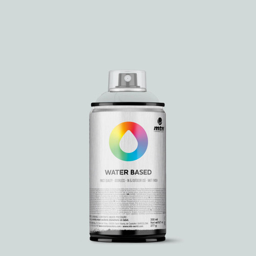MONTANA COLORS NORTH AMERICA, INC MTN Water Based Spray 300Ml Neutral Grey Pale Wrv6 