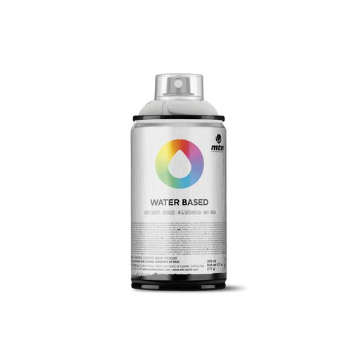 MONTANA COLORS NORTH AMERICA, INC MTN Water Based Spray 300Ml Jewel Silver - Metal Color