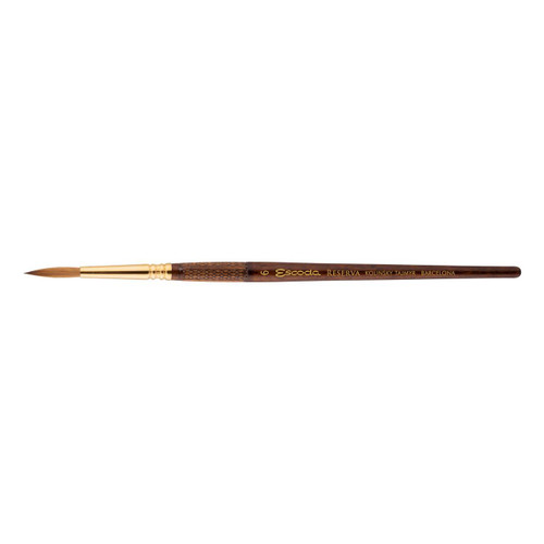 Escoda Barcelona Escoda Reserva Kolinsky Tajmyr Sable Watercolor Round 6 
