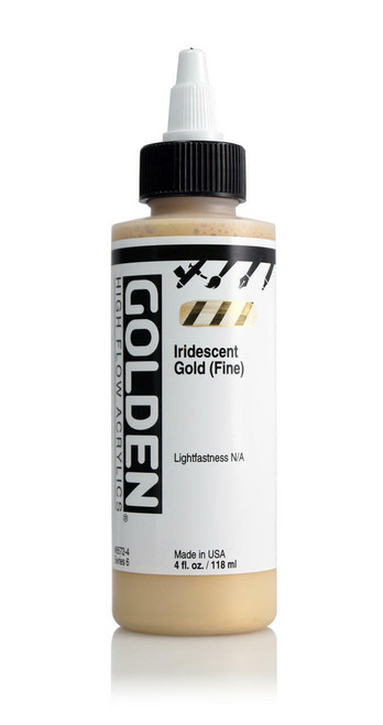Golden Artist Colors High Flow Iridescent Gold Fine 4oz