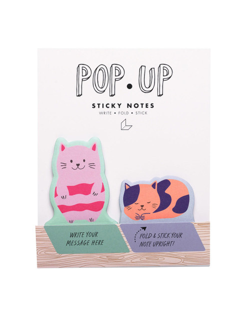 MACPHERSON'S Pop-Up Sticky Notes - Cats 