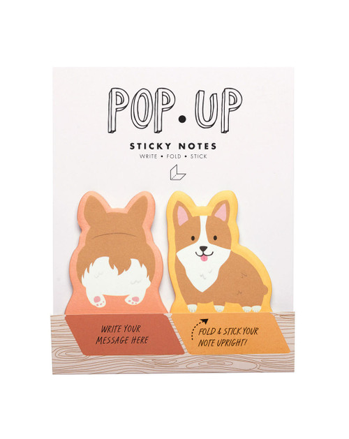 MACPHERSON'S Pop-Up Sticky Notes - Corgis