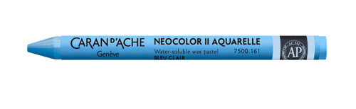caran d'ache NeoColor II Watersoluble Wax Pastel Light Blue 161 