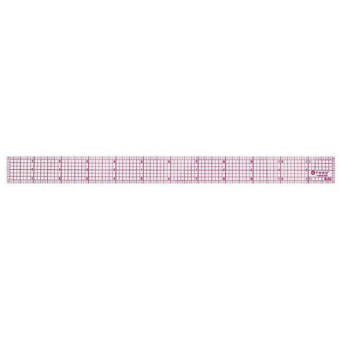 Art Alternatives Graph Beveled Edge Ruler 1"x12"