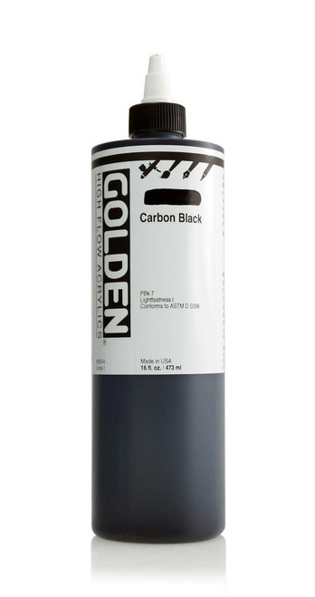 Golden Artist Colors Carbon Black 16oz