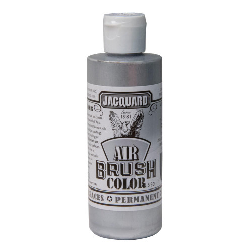  Jacquard Airbrush Metallic Silver 4oz 