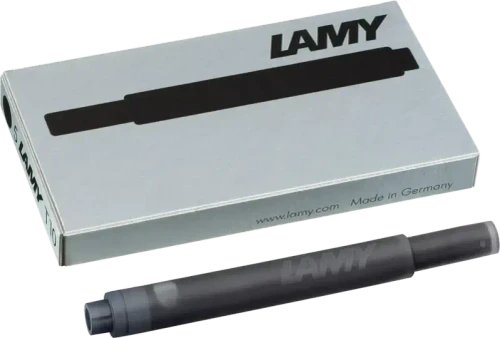 Lamy Inc LAMY T10 Fountain Pen Ink Cartridge, Black (5pk) 