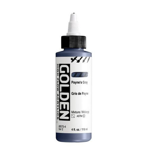 Golden Artist Colors Golden High Flow Paynes Grey 4oz