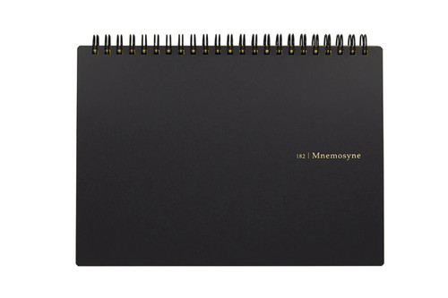 Maruman Corp. Mnemosyne Notebook -Spiral Bound Squared - (A5) 6" x 8"