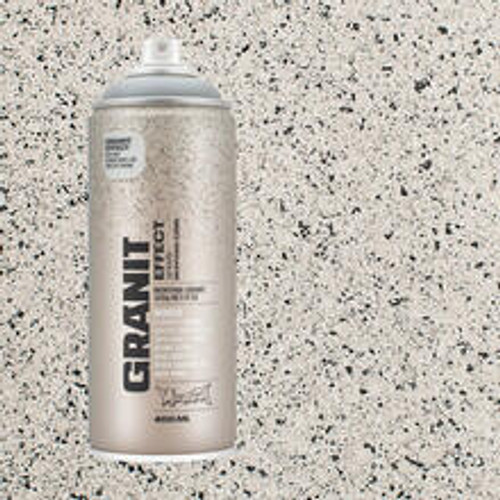  Montana Cans GRANIT EFFECT Spray Paint, 400ml, Light Grey 