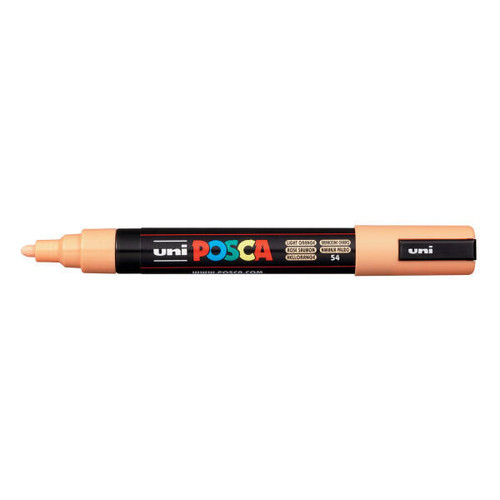posca POSCA Paint Marker, PC-5M Medium Bullet, Light Orange 