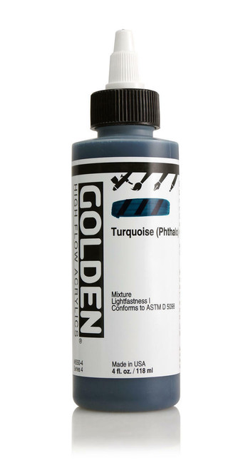 Golden Artist Colors High Flow Turquois Phthalo 4oz