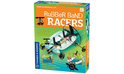 MACPHERSON'S STEM Experiment Rubber Band Racers Kit