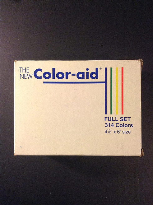 Color Aid Corp. Color-aid Full Set (314 Colors) - 4.5" x 6" 
