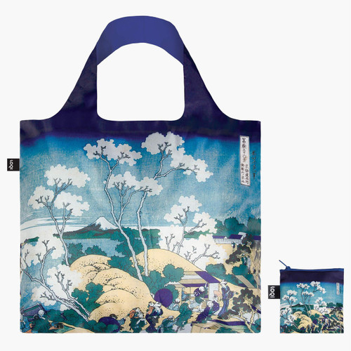 THE SARUT GROUP Loqi Tote Bag - Hokusai - Fuji from Gotenyama 