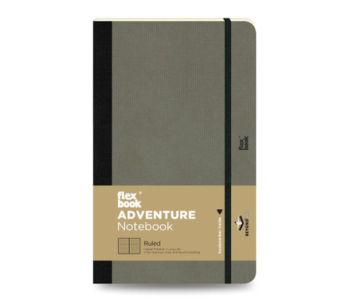 Creative Art Materials, Ltd. Flexbook Adventure Notebook Ruled Medium - Elephant 