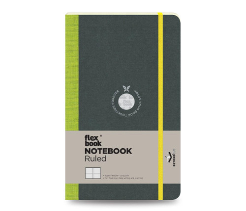 Creative Art Materials, Ltd. Flexbook Global Notebook Ruled Medium - Light Green 