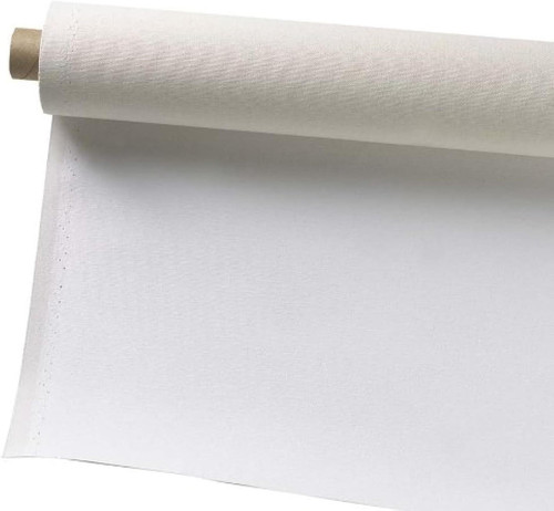 Fredrix Canvas Roll, Sold by the Yard, 53" Primed