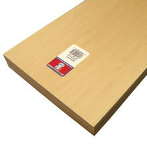Midwest Products Co., Inc. Basswood 1/8"x8"x24" 