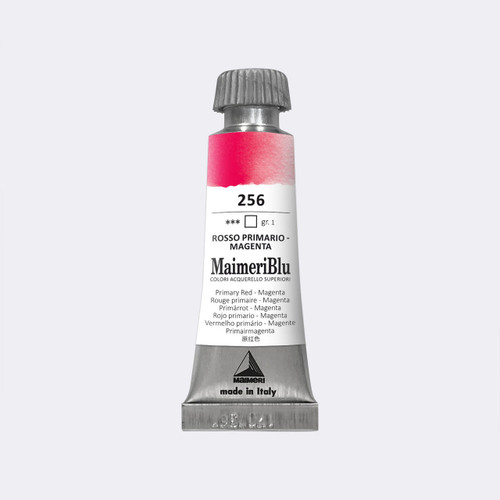 Maimeri Blu Professional Watercolor 12mL Primary Red Magenta