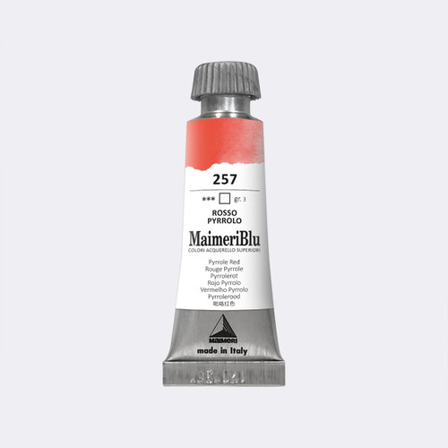  Maimeri Blu Professional Watercolor 12mL Pyrrole Red 