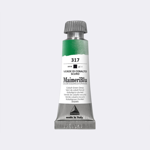  Maimeri Blu Professional Watercolor 12mL Cobalt Green Deep 