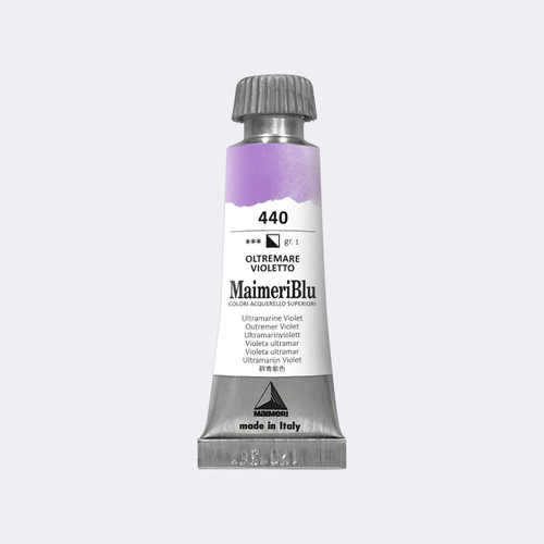  Maimeri Blu Professional Watercolor 12mL Ultramarine Violet 