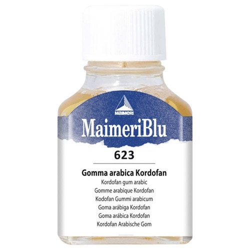 Maimeri Blue Professional Watercolor 75mL Kordofan Gum Arabic