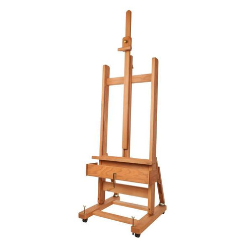  Mabef Large Master Studio H-Frame Easel With Crank 