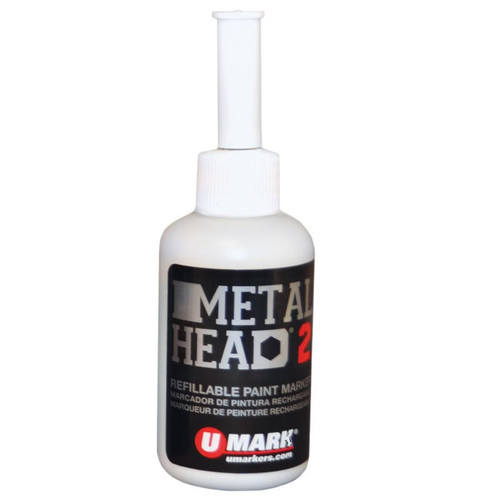  Metalhead2 Refillable Paint Marker 2mm White 