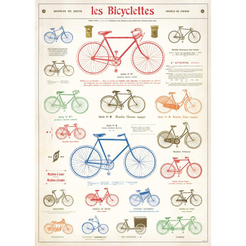 Cavallini Papers Cavallini & Co. - Decorative Italian Paper - Bicycle