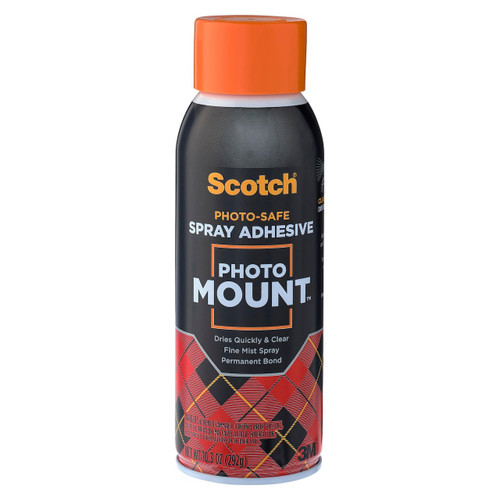3M CO. Scotch Photo-Safe Spray Adhesive Photo Mount, 10.3oz Can 