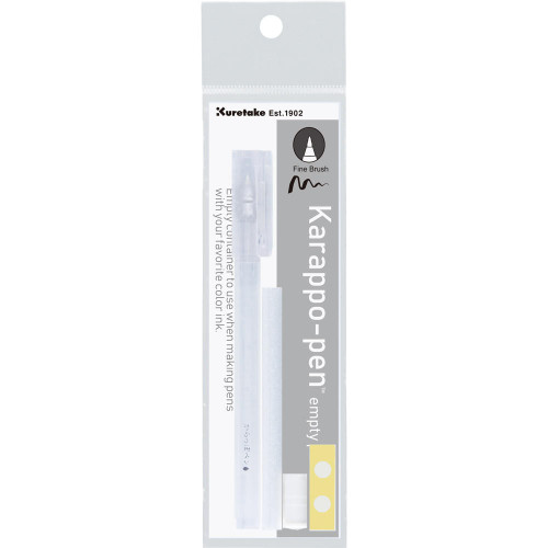 KURETAKE/ZIG Karappo Pen (Empty) Brush Tip - Fine 