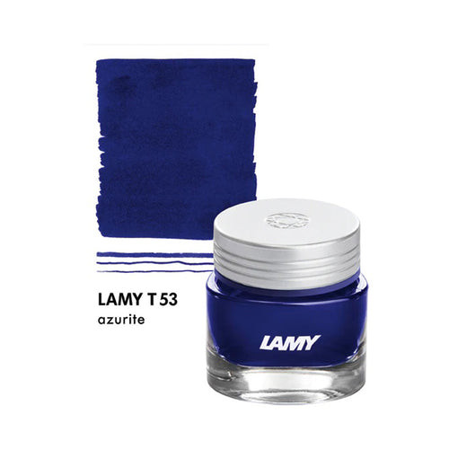 LAMY T53 Crystal Fountain Pen Ink, Azurite