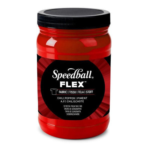 Speedball Art Products Company Speedball Flex Fabric Screen Printing Ink - 32oz - Chili Pepper 