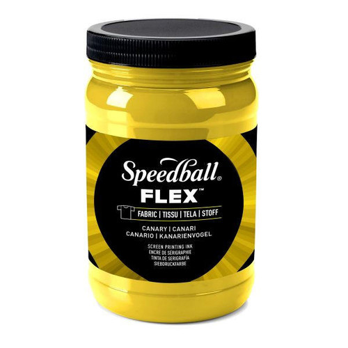 Speedball Art Products Company Speedball Flex Fabric Screen Printing Ink - 32oz - Canary 