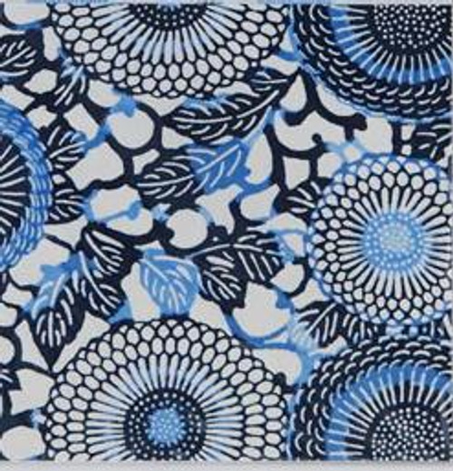 Aitoh Washi Decorative Paper, 18"x25", Yusenshi, Blue 