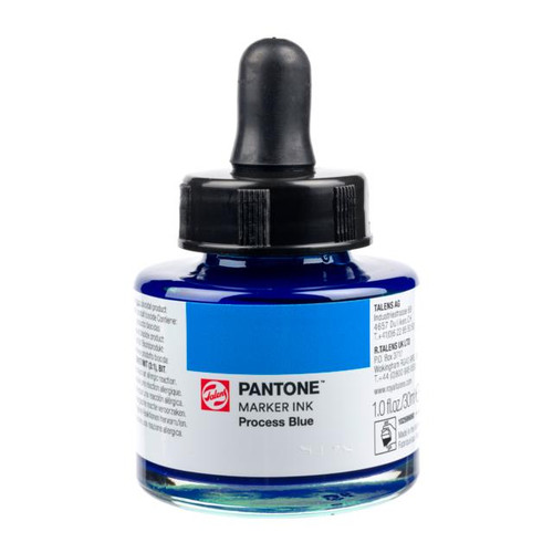 Royal Talens Talens Pantone Ink Bottle 30 Ml Process Blue 