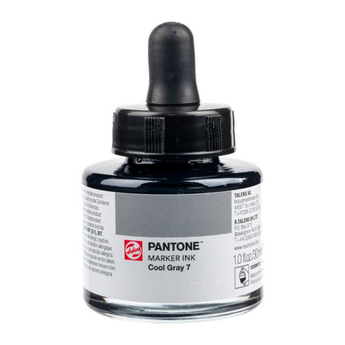 Royal Talens Talens Pantone Ink Bottle 30 Ml Cool Gray 7 