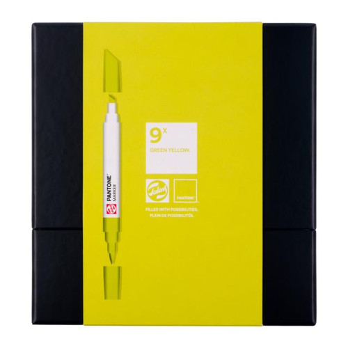 Royal Talens Talens Pantone Marker Green Yellow 9 Set 